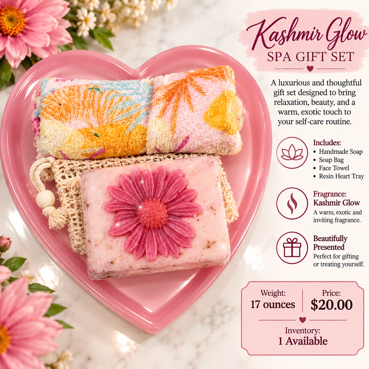 Kashmir Glow Spa Gift Set