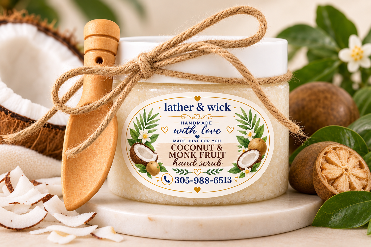 Handmade Body Scrubs & Whipped Body Soap